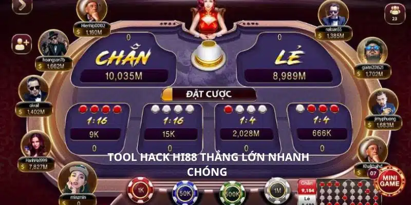 Cơ chế hoạt động của tool hack Hi88 